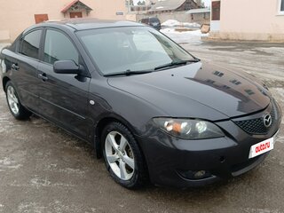 2006 Mazda 3 I (BK) Рестайлинг, серый, 449000 рублей, вид 1
