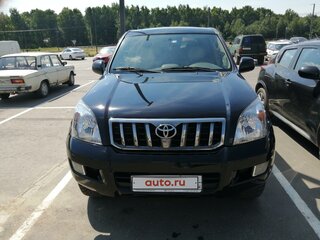 2008 Toyota Land Cruiser Prado 120 Series Рестайлинг, чёрный, 2550000 рублей, вид 1