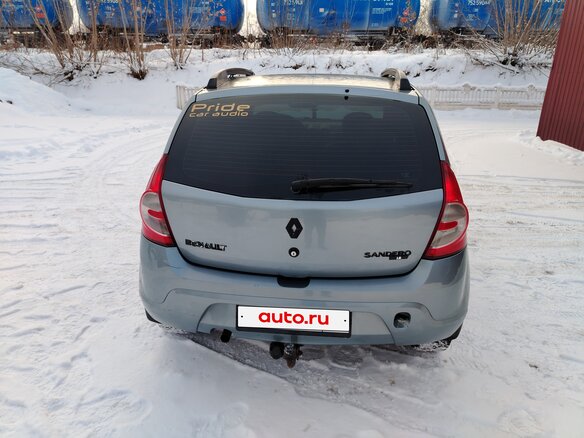2011 Renault Sandero I, синий, 495000 рублей - вид 15