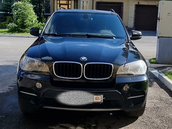 2011 BMW X5 35i II (E70) Рестайлинг, чёрный