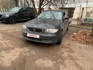 2009 BMW 1 серии 116i I (E81/E82/E87/E88) Рестайлинг, чёрный, 770000 рублей, вид 1