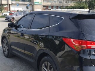 2013 Hyundai Santa Fe III, чёрный, 1900000 рублей, вид 4