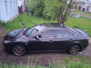 2007 Mazda 6 II (GH), чёрный, 499000 рублей, вид 4