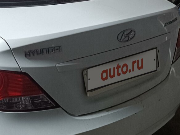 2013 Hyundai Solaris I, белый, 630000 рублей - вид 10