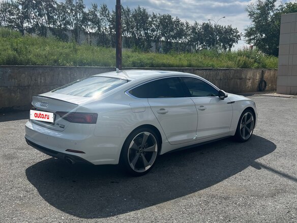 2019 Audi A5 II (F5), белый, 4000000 рублей - вид 4