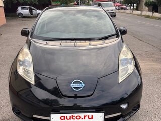 2015 Nissan Leaf (EM57) I (ZE0/AZE0), чёрный, 600000 рублей, вид 1