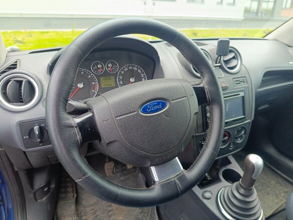 2007 Ford Fiesta Mk5, синий, 550000 рублей - вид 7
