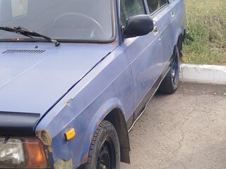 2007 Lada (ВАЗ) 2107, синий, 80000 рублей, вид 3