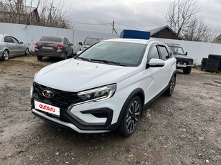 2024 Lada (ВАЗ) Vesta SW Cross I Рестайлинг (NG), белый, 1600000 рублей, вид 1