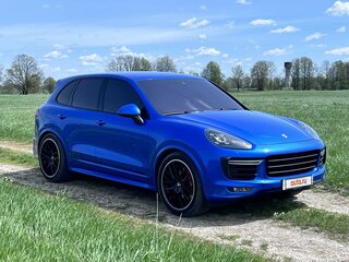2016 Porsche Cayenne GTS II Рестайлинг (958), синий, 5000000 рублей, вид 3