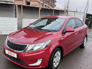 2012 Kia Rio 4-speed III, красный, 1050000 рублей, вид 1