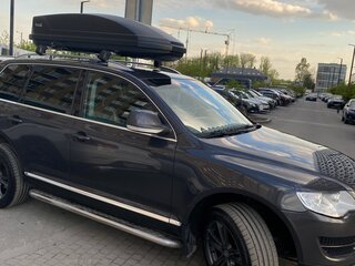 2008 Volkswagen Touareg I Рестайлинг, чёрный, 1150000 рублей, вид 5