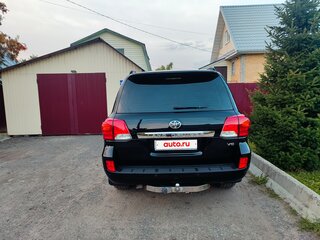 2012 Toyota Land Cruiser 200 Series Рестайлинг 1, чёрный, 4100000 рублей, вид 5