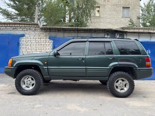1998 Jeep Grand Cherokee I (ZJ) Рестайлинг, зелёный, 995000 рублей, вид 1