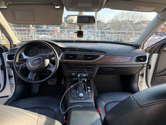 2012 Audi A6 IV (C7), белый, 930000 рублей - вид 15