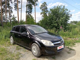 2007 Opel Astra H Рестайлинг, чёрный, 320000 рублей, вид 3