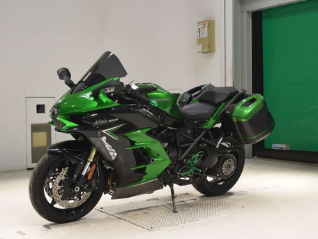 2022 Kawasaki Ninja H2 SX, чёрный, 1650000 рублей, вид 4