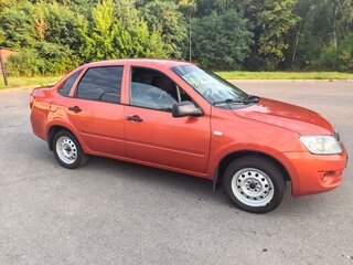 2013 Lada (ВАЗ) Granta I, оранжевый, 390000 рублей, вид 2