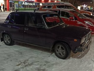 2003 Lada (ВАЗ) 2107, фиолетовый, 400000 рублей, вид 5