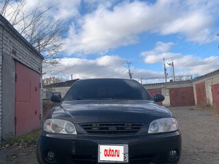 2008 Kia Spectra I Рестайлинг 2, чёрный, 310000 рублей, вид 4