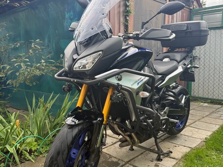 2022 Yamaha MT-09 Tracer (FJ-09), синий, 1100000 рублей, вид 1