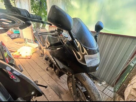 1999 Kawasaki ZZR 1100, чёрный, 110000 рублей, вид 1