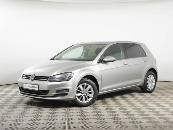 2013 Volkswagen Golf VII, серебристый