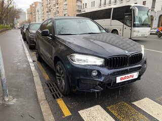 2018 BMW X6 40d II (F16), синий, 3601900 рублей, вид 2