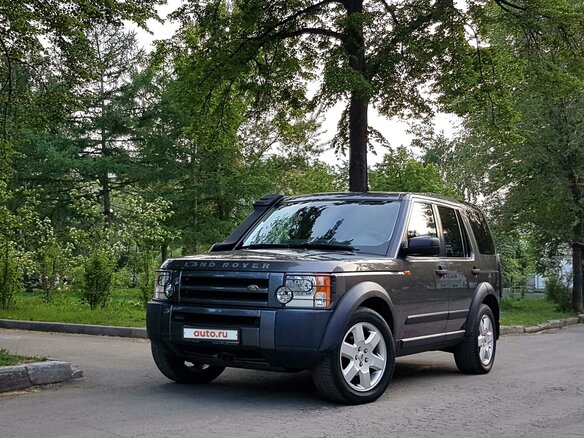 2006 Land Rover Discovery III, серый