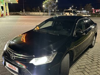 2015 Toyota Camry US Market VII (XV50) Рестайлинг, чёрный, 1900000 рублей, вид 1