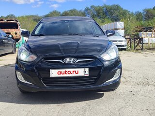 2011 Hyundai Solaris I, чёрный, 670000 рублей, вид 1