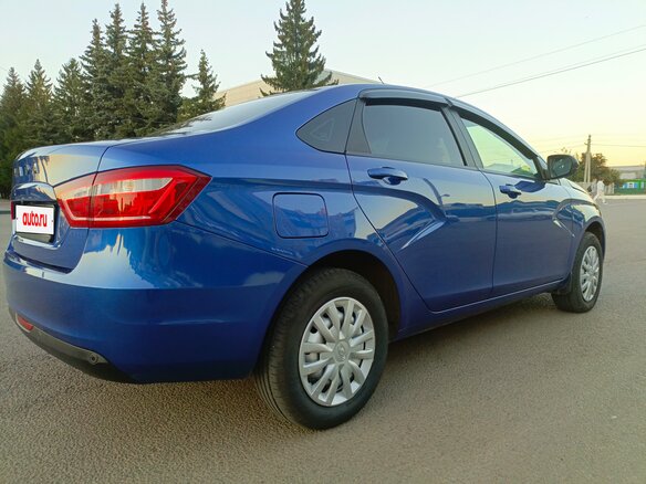 2021 Lada (ВАЗ) Vesta I, синий, 1129999 рублей - вид 26