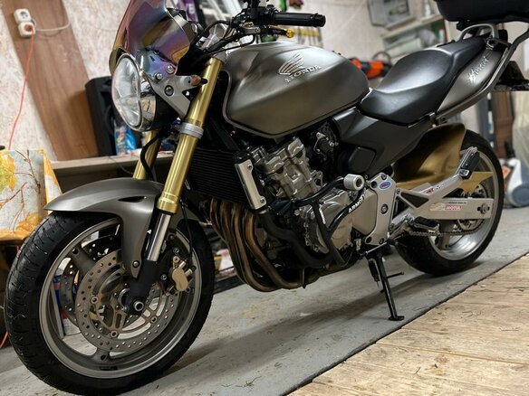 2006 Honda CB 600F Hornet, серый, 499999 рублей - вид 15