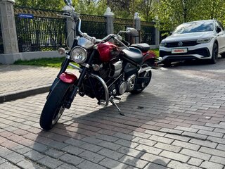 2007 Yamaha XV 1700 Warrior, красный, 1200000 рублей, вид 2