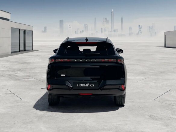 2026 Omoda C5 II, чёрный - вид 4