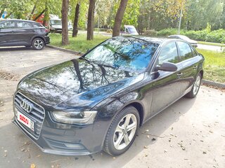 2013 Audi A4 IV (B8) Рестайлинг, чёрный, 1450000 рублей, вид 1