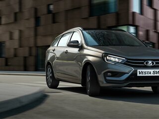 2026 Lada (ВАЗ) Vesta SW I Рестайлинг (NG), серый, 1885000 рублей, вид 2