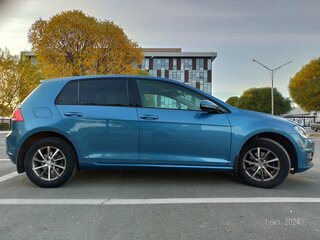 2013 Volkswagen Golf VII, голубой, 1200000 рублей, вид 4
