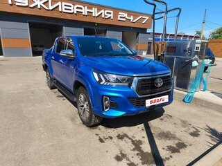 2017 Toyota Hilux VIII, синий, 3550000 рублей, вид 4