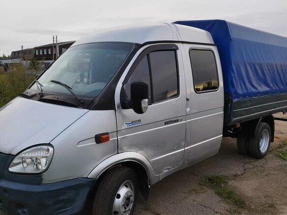 2008 ГАЗ ГАЗель (33023/330273) Фермер, серебристый, 450000 рублей - вид 3