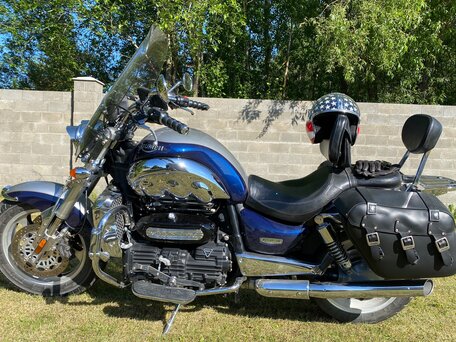 2009 Triumph Rocket 3, синий, 1150000 рублей, вид 5