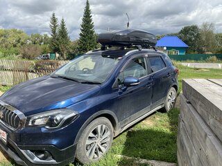 2017 Suzuki SX4 II (S-Cross) Рестайлинг, синий, 1800000 рублей, вид 2
