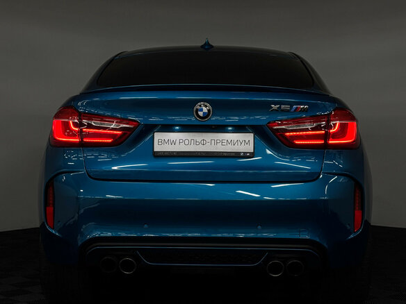 2016 BMW X6 M II (F86), голубой - вид 28