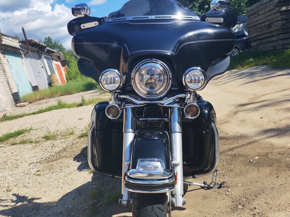 2008 Harley-Davidson Electra Glide, чёрный, 899990 рублей - вид 16