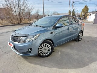 2014 Kia Rio III, голубой, 915000 рублей, вид 3