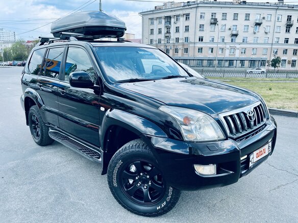 2008 Toyota Land Cruiser Prado 4-speed 120 Series Рестайлинг, чёрный - вид 27