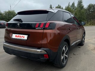 2017 Peugeot 3008 II, коричневый, 1630000 рублей, вид 4
