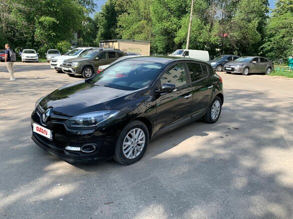 2014 Renault Megane III Рестайлинг 2, чёрный, 899000 рублей