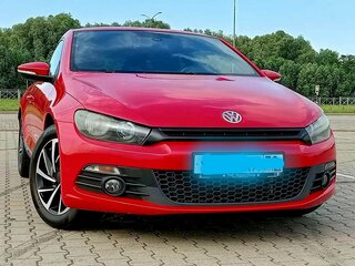 2009 Volkswagen Scirocco III, красный, 1150000 рублей, вид 1
