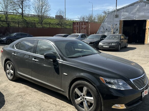 2007 Lexus LS Long 460 L IV, чёрный, 1350000 рублей - вид 2